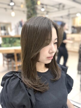 アルクバイネオリーブ 荻窪店(arc by neolive) ミディアムレイヤー/オリーブベージュ