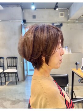 プラグ ヘアーデザイン 大名店(PLUG hair design) ショートヘア