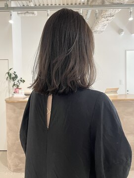 ノウハウ タニマチ(KNOWHOW tanimachi) ナチュラルレイヤー/ふわっとボブ/グレージュカラー