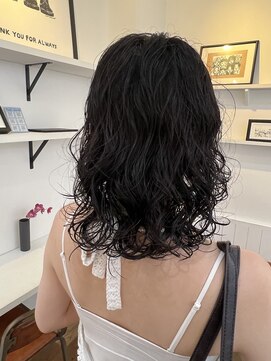 パール(PearL) 【PearL】ウェーブパーマ/髪質改善/ヘッドスパ/コテ巻きパーマ