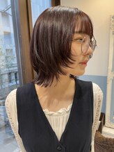 イト(ito) ボブウルフ×カシスカラー