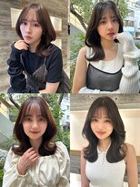 アイヴィー(IVY)&nbsp;くびれミディアム 韓国ヘア くびれミディアム【肥田亜沙美】