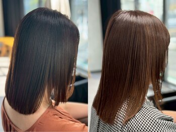 ルスリー 横浜店(Lsurii)の写真/<髪質改善専門店*>白髪染め・縮毛矯正・髪質改善ストレートの完全お任せOK◎毛髪診断実施中[横浜駅]