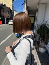髪質改善専門店クリスプ タッセルボブ/ショートボブ
