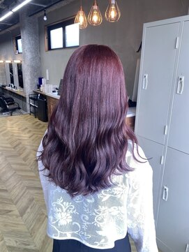 アンジェリカ 立町店(ANGELICA) ピンクラベンダー×コテ巻き