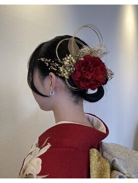 ランヂィコーン(Longicorn) 成人式ヘアセット