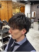 ゆるウェーブ×メンズパーマ