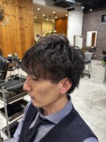 ディッシュ 五反田(dish)&nbsp;ゆるウェーブ×メンズパーマ