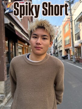 ヘアーデザイン アルエ(HAIR×design ARUE) RIKIのこだわり【スパイキーショート】カットのみ