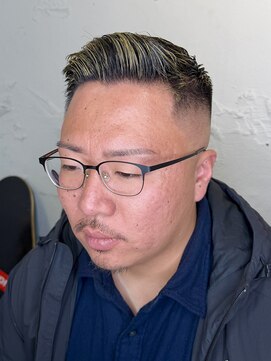 クオンヒール 淀屋橋店(QUON HEAL) フェザーアップ/スキンフェード/メッシュ△