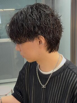 エルマーク 松山(L-MARK) 波巻きスパイラル/シャドウパーマ/フェザーパーマ/men's/メンズ