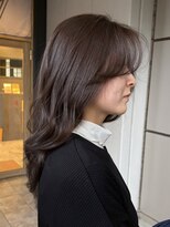 マウ(mau) ロング ラベンダーカラー