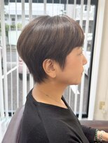 ホワイトストーン WHITE STONE&nbsp;丸みシルエットの大人ショートデザインカラー