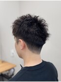 スパイキーショート×ヴェールアッシュ