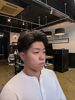 ワンワンオー バーバーショップ 博多店(@110 BARBER SHOP)&nbsp;ツーブロックショートカルマヘアスリックバックジェットフェード