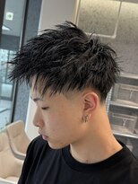 バーバーハウス ラヴィ 阿佐ヶ谷店(Barber House Lavie)&nbsp;ツーブロショート × テーパーフェード