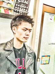 ベリーショート・buzzcut・クールボウズ・Hommehair2nd櫻井