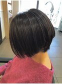 前下がりショートボブ
