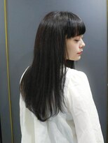 ルティア(Lutia)&nbsp;ツヤ髪 ワイドバング 黒髪スタイル★★