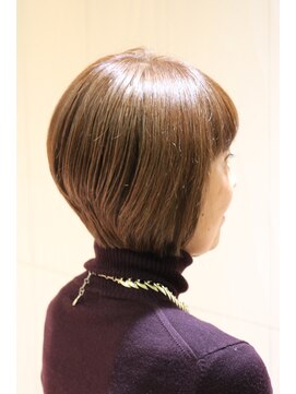 イマージュアヴェダ 丸井吉祥寺店 ImageAVEDA丸井吉祥寺 ミセス×ツヤ×ボブ×グレイカラー