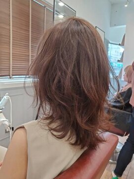 グランシュ 青葉台店(GranCieux) 大人セミディレイヤー×ふんわりパーマ☆