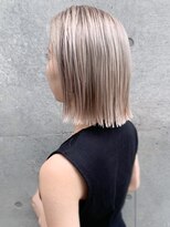 アイティー バイ アルバム 中野店(IT by ALBUM) シルバーホワイト_セシルカットココアブラウン_ba302071