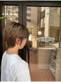 絶壁解消☆エドルカラー×大人ショートボブ