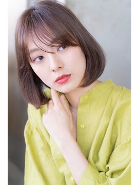 エース (ACE) ACE 横浜 ラベンダーブラウン×ナチュラルボブ