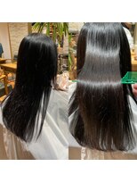 ルッカランス 王子店(Lucca Lance)&nbsp;【１０月】　ダメージを受けやすい髪質の縮毛矯正　瀬谷凌