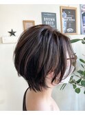 大人ショートボブ