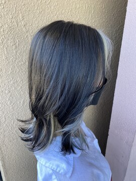 ギルマ(Girma) フェイスフレーミング×インナーカラー