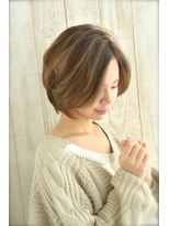 クート 北浦和(ku-to)&nbsp;大人ショートヘア×イルミナカラ－×髪質改善×白髪染め