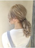 ◇ レイヤーたっぷりならポニーテールも可愛い！◎