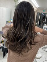 キノ(kino)&nbsp;たっぷりハイライトグレージュコントラストハイライト