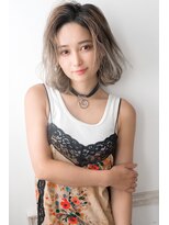 フレーム 博多店(FRAME)&nbsp;【FRAME】ダブルカラー×シルバーアッシュ