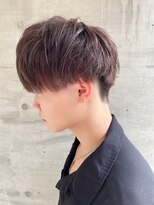 アッシュタカサキ(ash takasaki)&nbsp;ツーブロックニュアンスパーマ韓国マッシュ