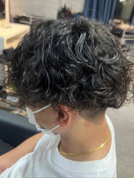 ミクスチャー(mixture) メンズ/ツーブロック/ウェーブパーマ