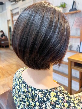 カミビトグロウ(kamibito glow) 20代30代艶感ストレート♪髪質改善カラーナチュラルハイライト