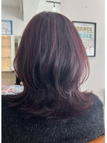 ポリッシュヘアメイク 二和向台店&nbsp;外ハネレイヤー