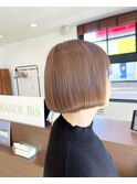 ライトブラウンボブ