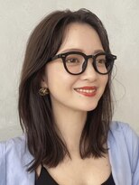 ノイ(noi) ミルクティーベージュカラーくびれヘアグレージュカラー韓国