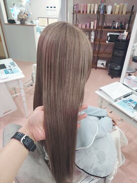 リュウ(Ryu) 髪質改善サブリミック、グレージュダブルカラー