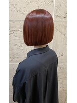 ザ ラボ アングゥ(The Labo ungu)&nbsp;レッドカラー/顎ボブ