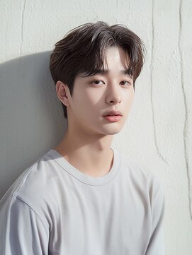 アーダーヘアーサロン 鯖江店(ADER HAIR SALON) 韓国風センターパートショート