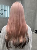 メルティカラー/フェミニンロング/似合わせカット/着物ヘア