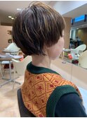 マッシュショート/ショートボブ/ショートヘア