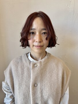ヘアー ミュゼ 大西店(HAIR Musee) ボブ×暖色カラー