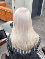 ニコ トウキョウ 渋谷(nico TOKYO)&nbsp;ホワイトブロンド/ダブルカラー/ケアブリーチ/ハイトーン