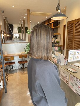 シモン(SIMON) ハイライトベージュ/半田/知多/半田美容室/知多美容室