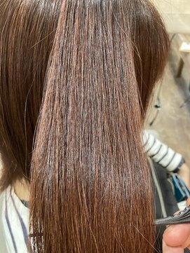 ユーリカ リチェルコ 四天王寺前夕陽ケ丘店 ブラウンベージュ/髪質改善カラー